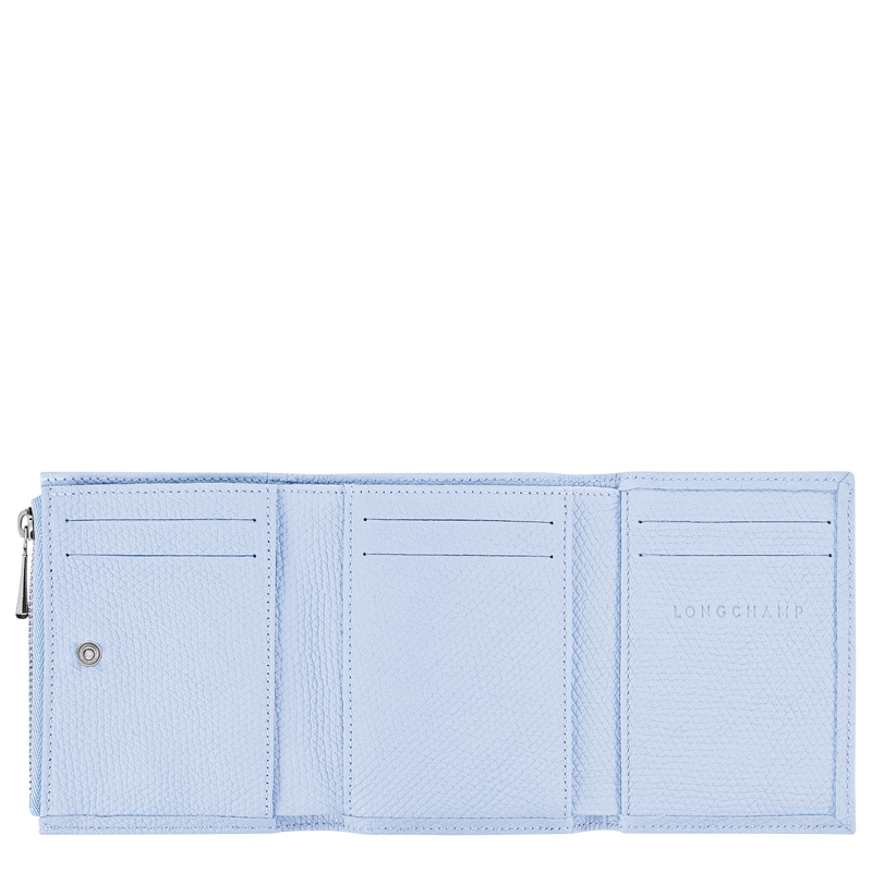 Le Roseau Compact wallet , Wave - Leather  - View 3 of  3