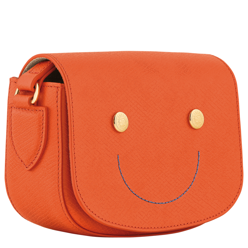 Epure XS Crossbody bag , Orange - Leather  - View 3 of  5