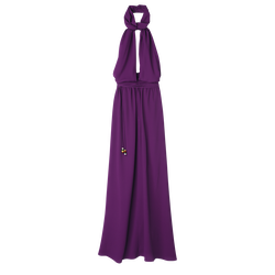 Long dress , Violet - Crepe