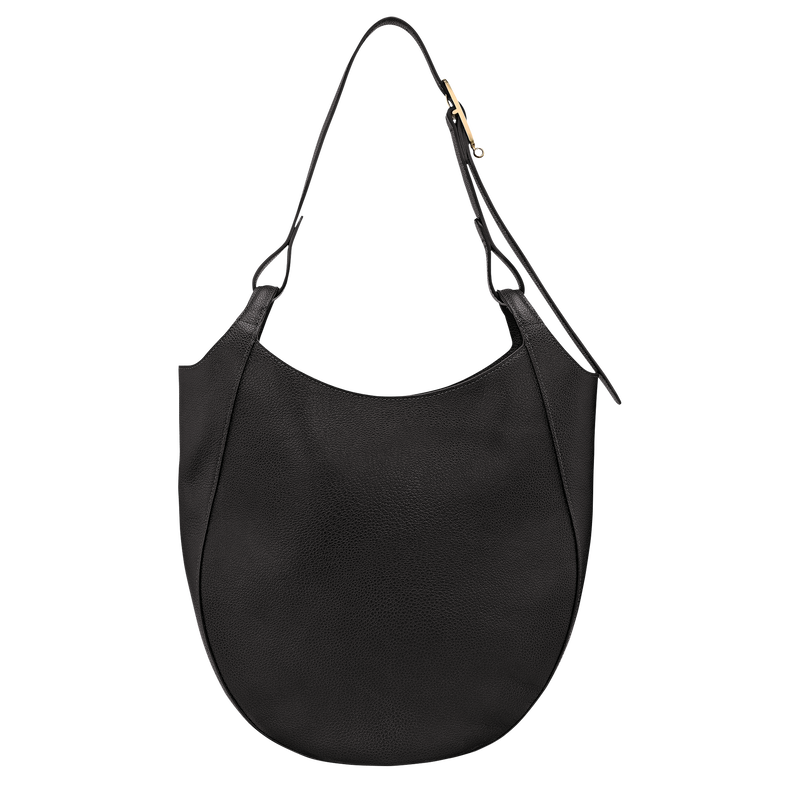Le Foulonné L Hobo bag , Black - Leather  - View 4 of  6