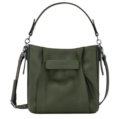 Longchamp 3D S Crossbody bag , Khaki - Leather