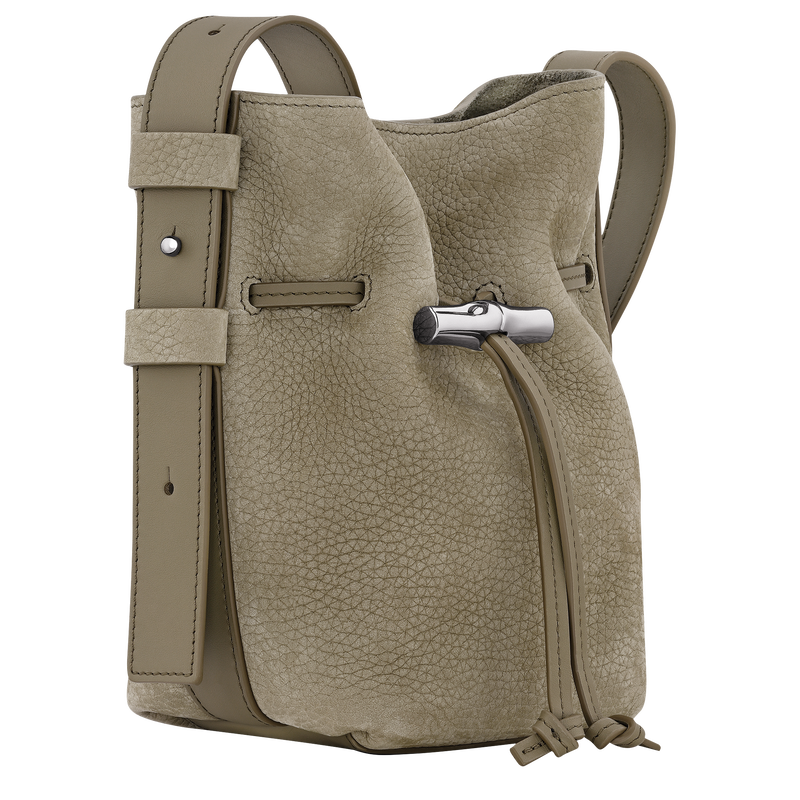 Le Roseau S Bucket bag , Lichen - Leather  - View 2 of  4