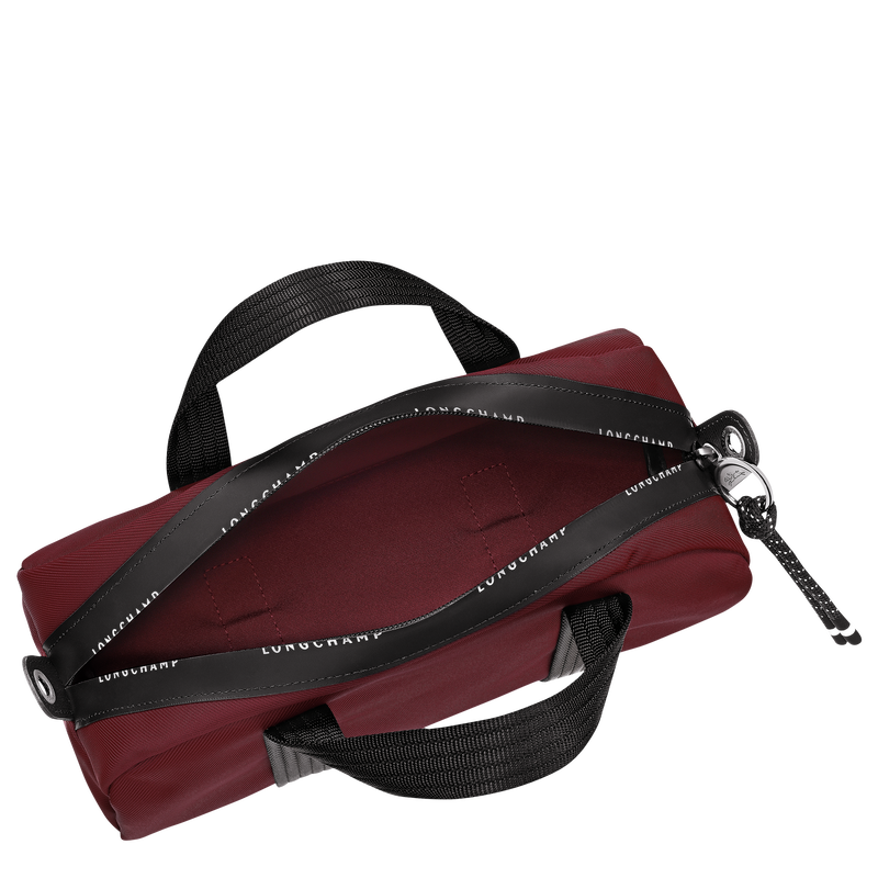 Le Pliage Energy M Handbag , Burgundy - Canvas  - View 5 of  6