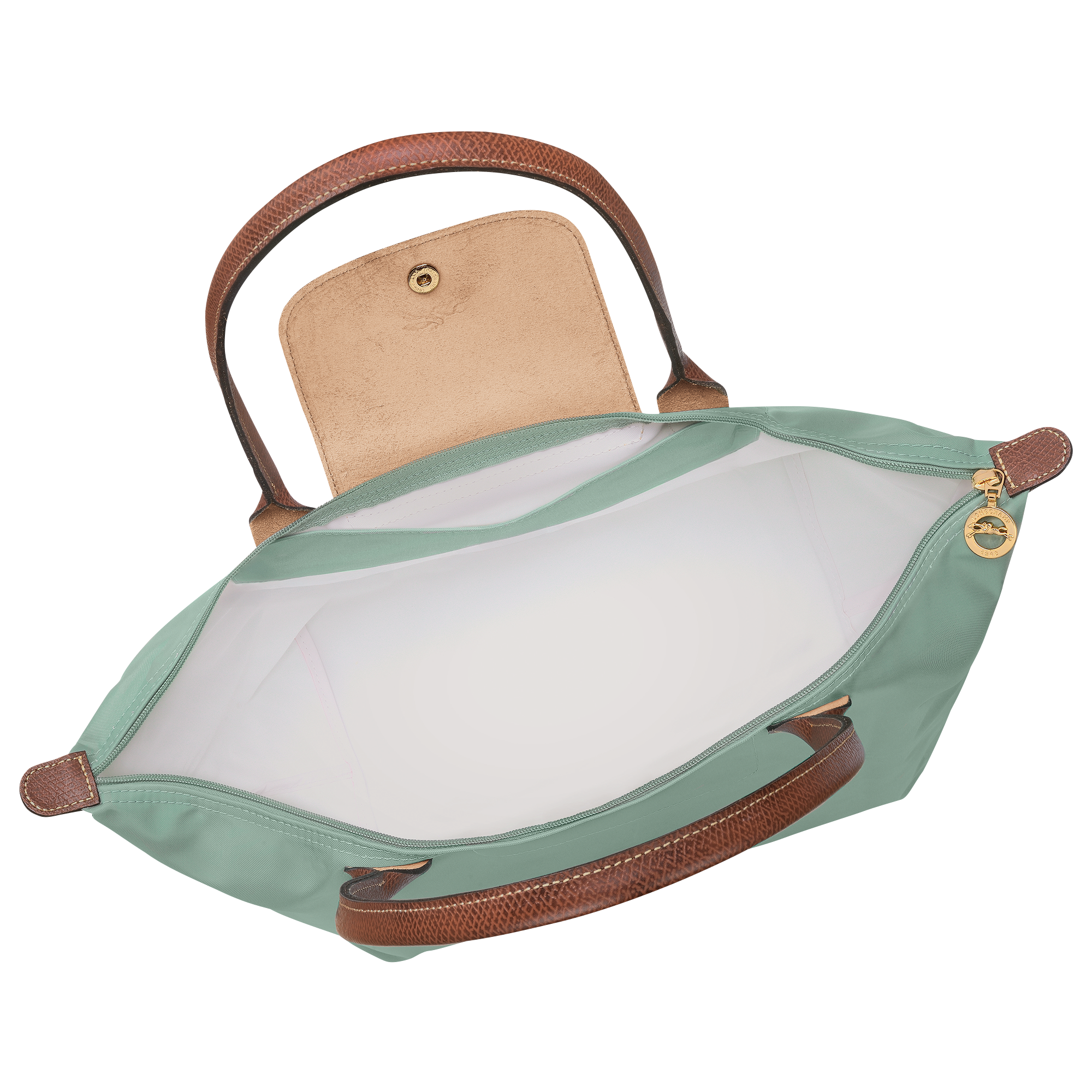 Tote bag L, Celadon - View 5 of 
        7 - zoom in Le Pliage Original Tote bag L, Celadon