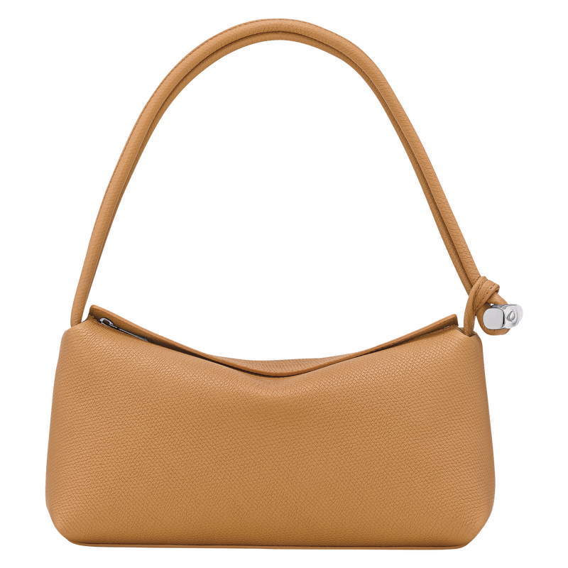 Le Roseau M Shoulder bag , Walnut - Leather  - View 1 of  6