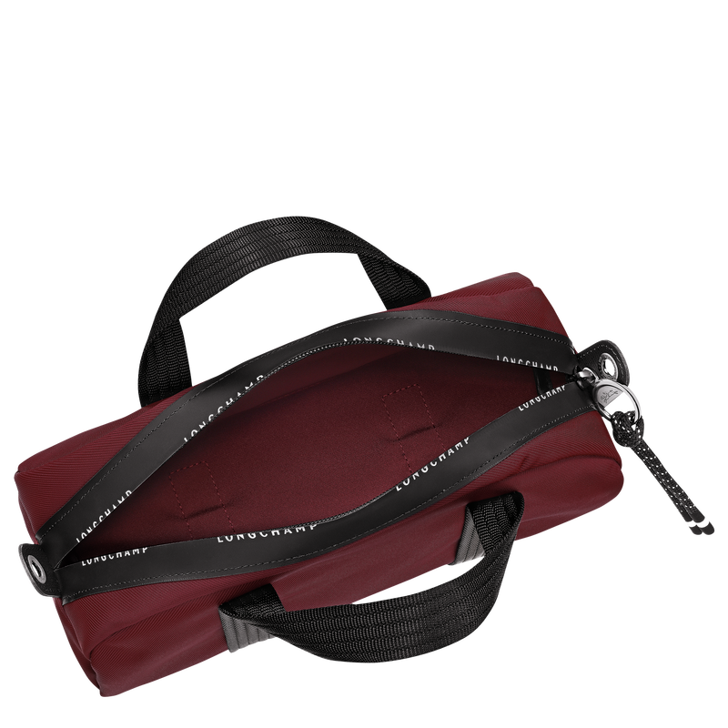 Le Pliage Collection Handbag , Burgundy - Canvas  - View 5 of  6