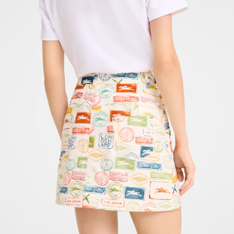 Skirt , Lichen - Printed canvas  - View 4 of  4