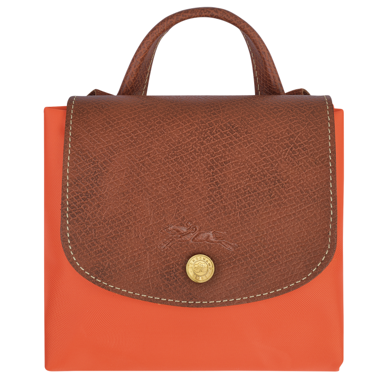 Le Pliage Original M Backpack , Orange - Recycled canvas  - View 7 of  7