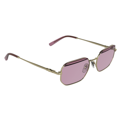 Sunglasses , Gold/Pink - Metal