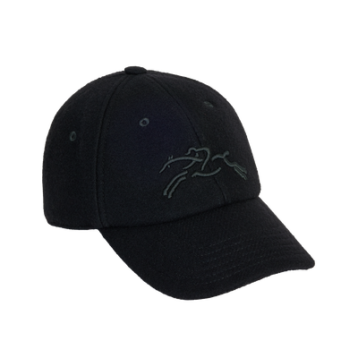 Hat , Black - Knit