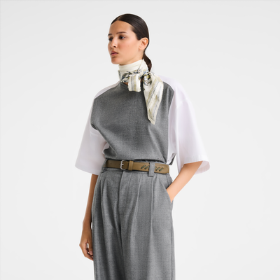 Utility Ladies' belt , Olive - Leather