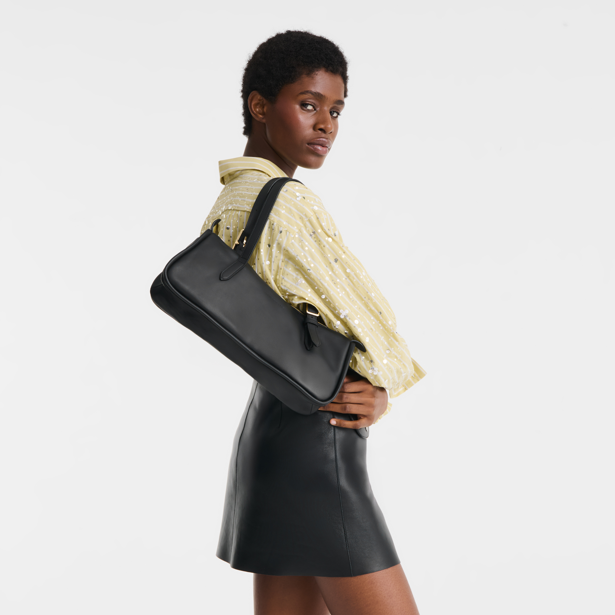 Looong Shoulder bag L, Black