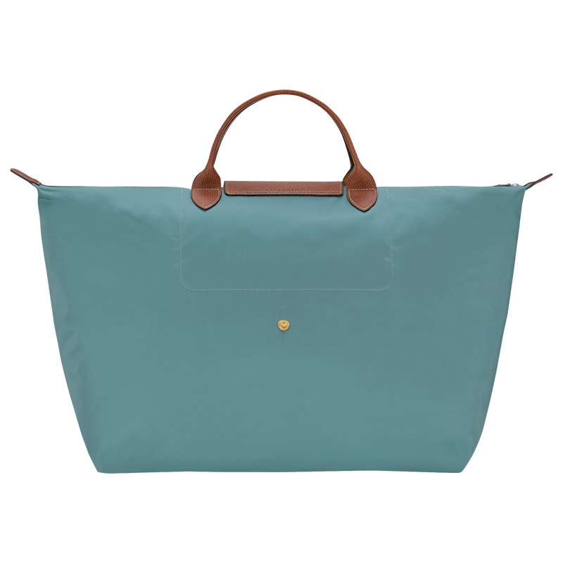 Le Pliage Original L Travel bag , Eucalyptus - Recycled canvas  - View 4 of  6