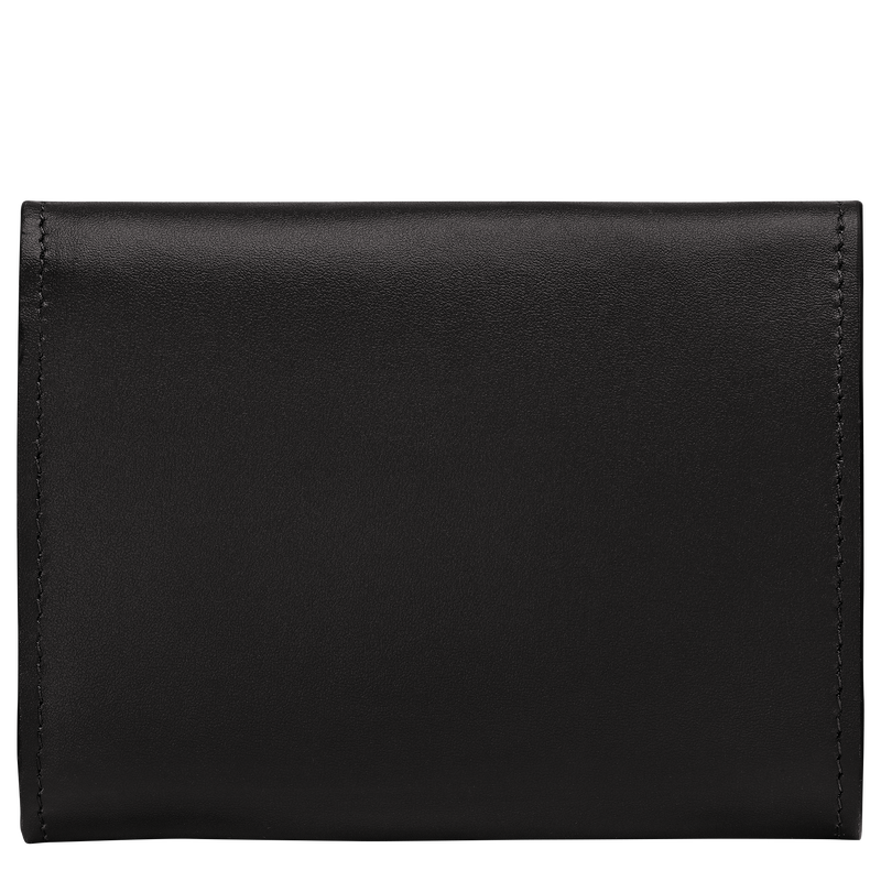 &Eacute;pure Compact wallet , Black - Leather  - View 2 of  3