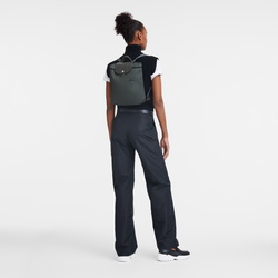 Le Pliage Green M Backpack , Graphite - Recycled canvas