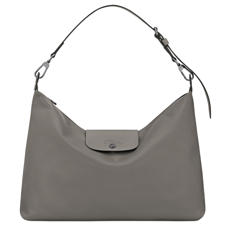 Le Pliage Xtra XL Hobo bag , Turtledove - Leather  - View 1 of  7