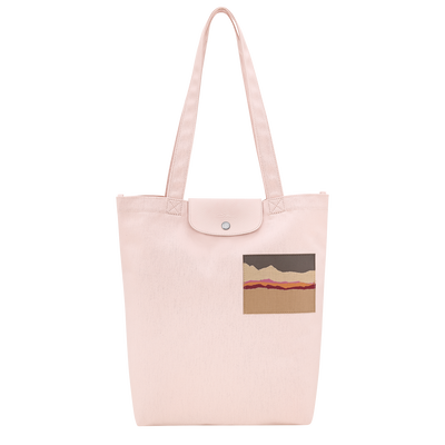 Caroline H&eacute;lain x Longchamp M Tote bag , Ballet - Canvas