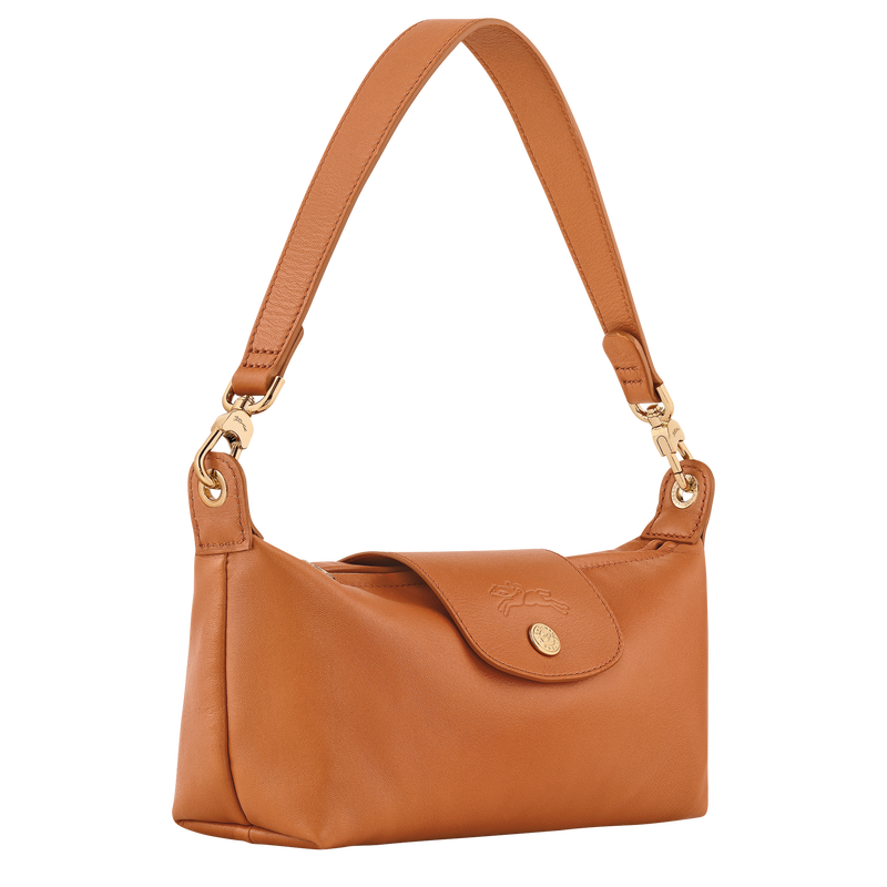 Le Pliage Xtra Crossbody bag , Amber - Leather  - View 3 of  6