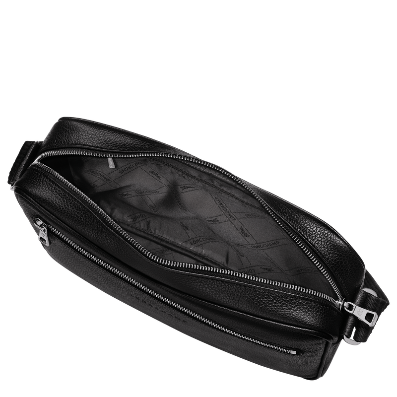 Le Foulonn&eacute; M Camera bag , Black - Leather  - View 5 of  5