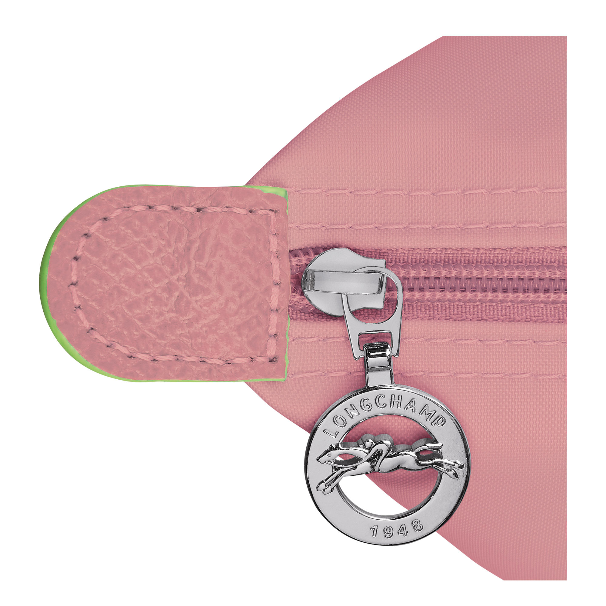 Le Pliage Green Tote bag M, Petal Pink