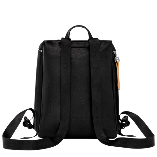 Le Pliage City M Backpack , Black - Canvas - View 3 of  4