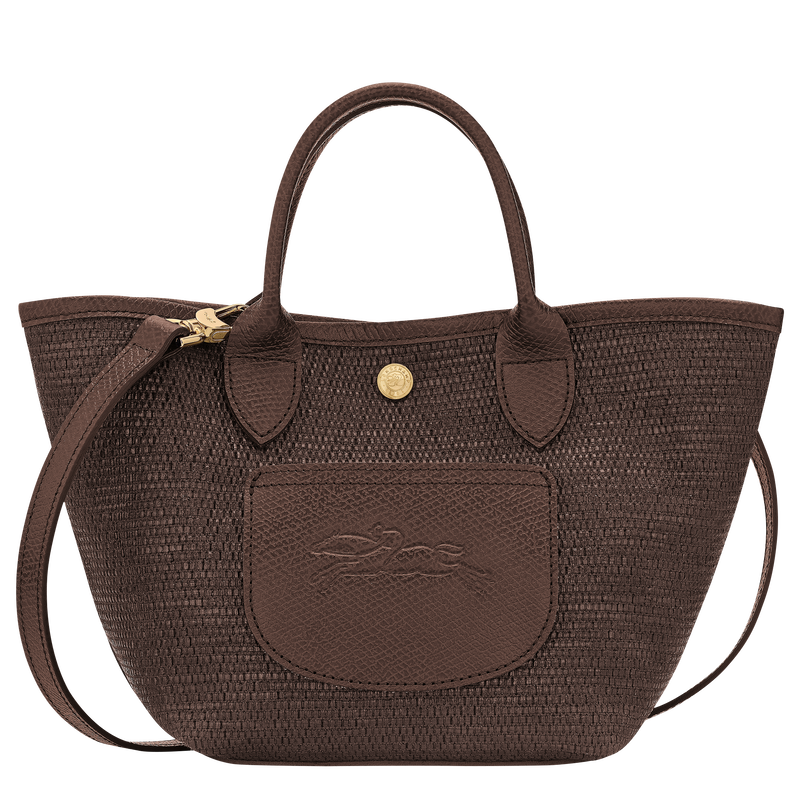 Le Pliage Collection XS Basket bag , Mocha - Canvas  - View 1 of  3
