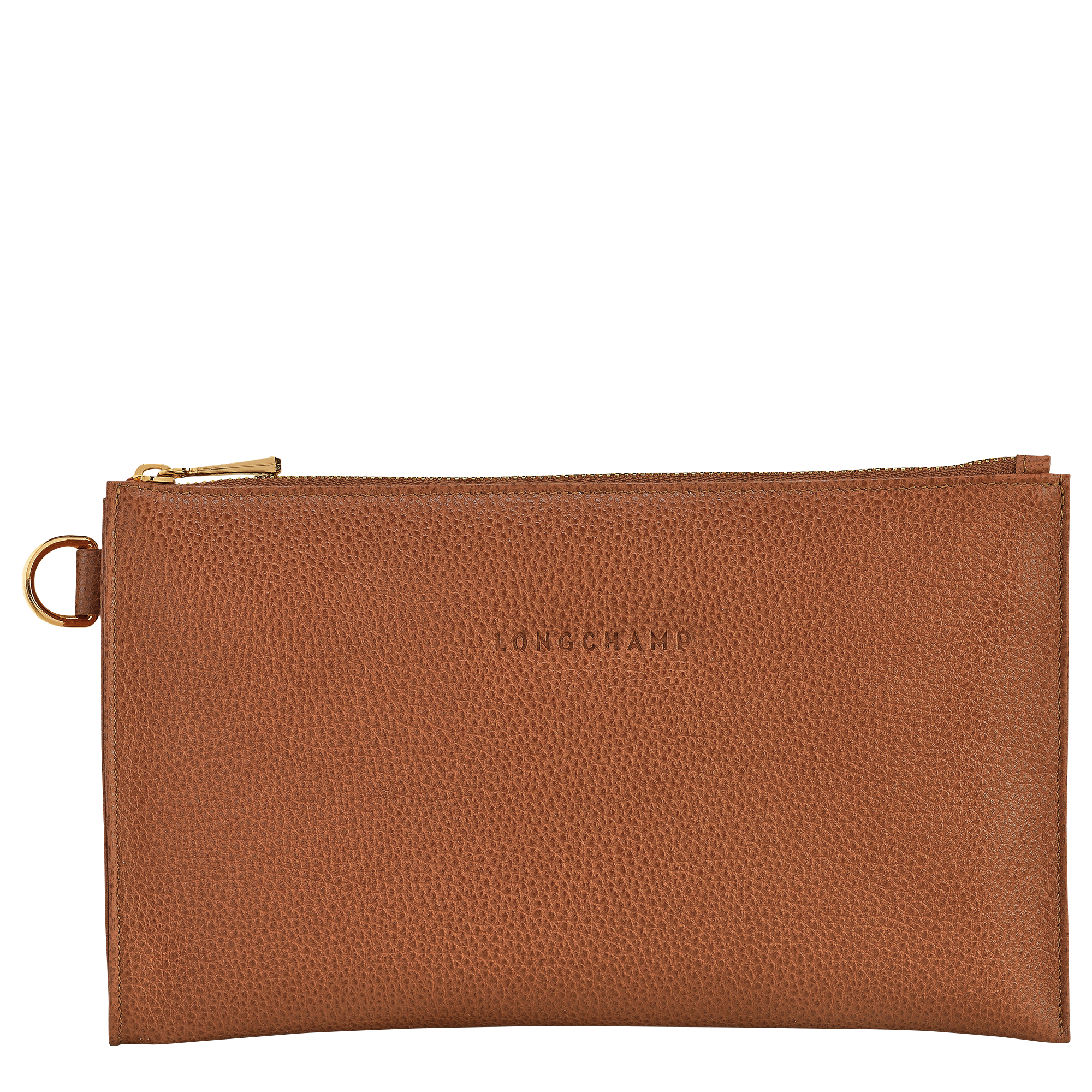 Pouch, Caramel - View 3 of
3 - zoom in Le Foulonné Pouch, Caramel