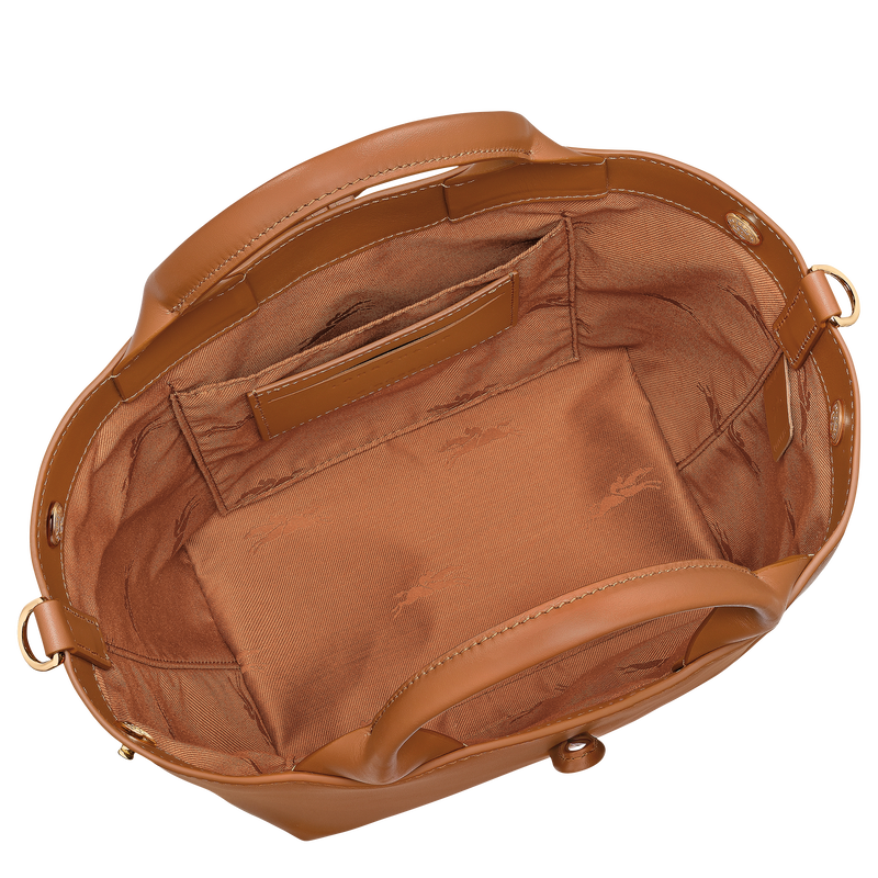 Le Roseau S Handbag , Cashew - Leather  - View 6 of  7