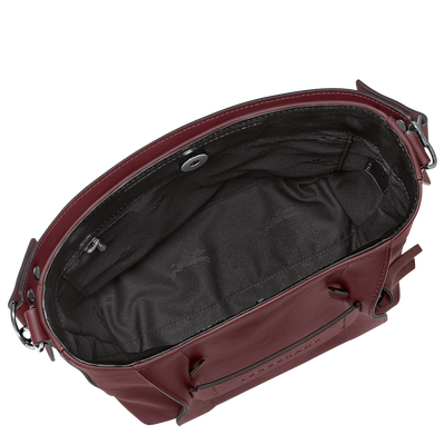 Longchamp 3D Crossbody bag S, Burgundy
