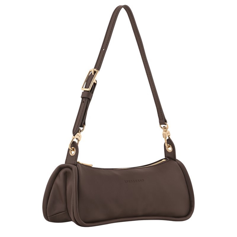 Looong M Shoulder bag Mocha - Leather | Longchamp TH