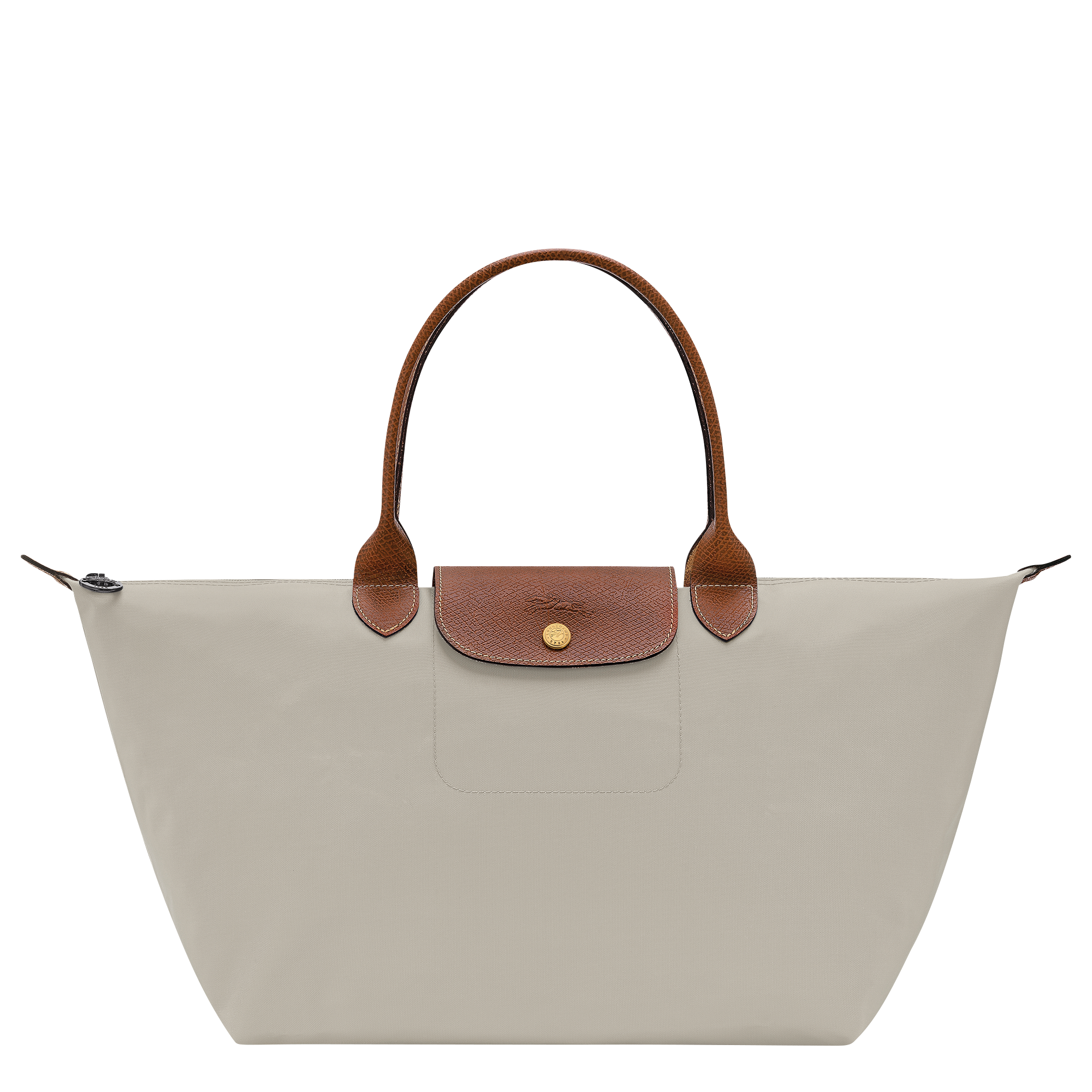 Le Pliage Original Handbag L, Pebble