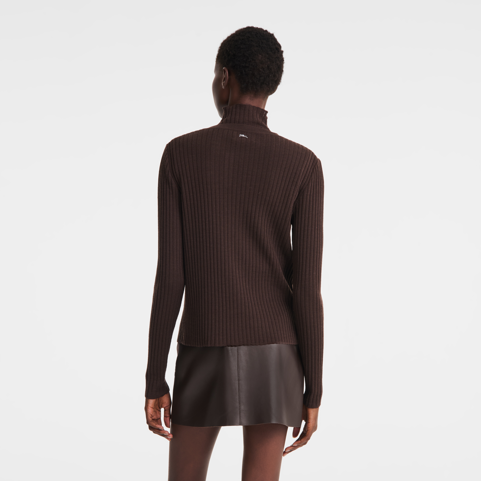 null Cardigan, Mocha