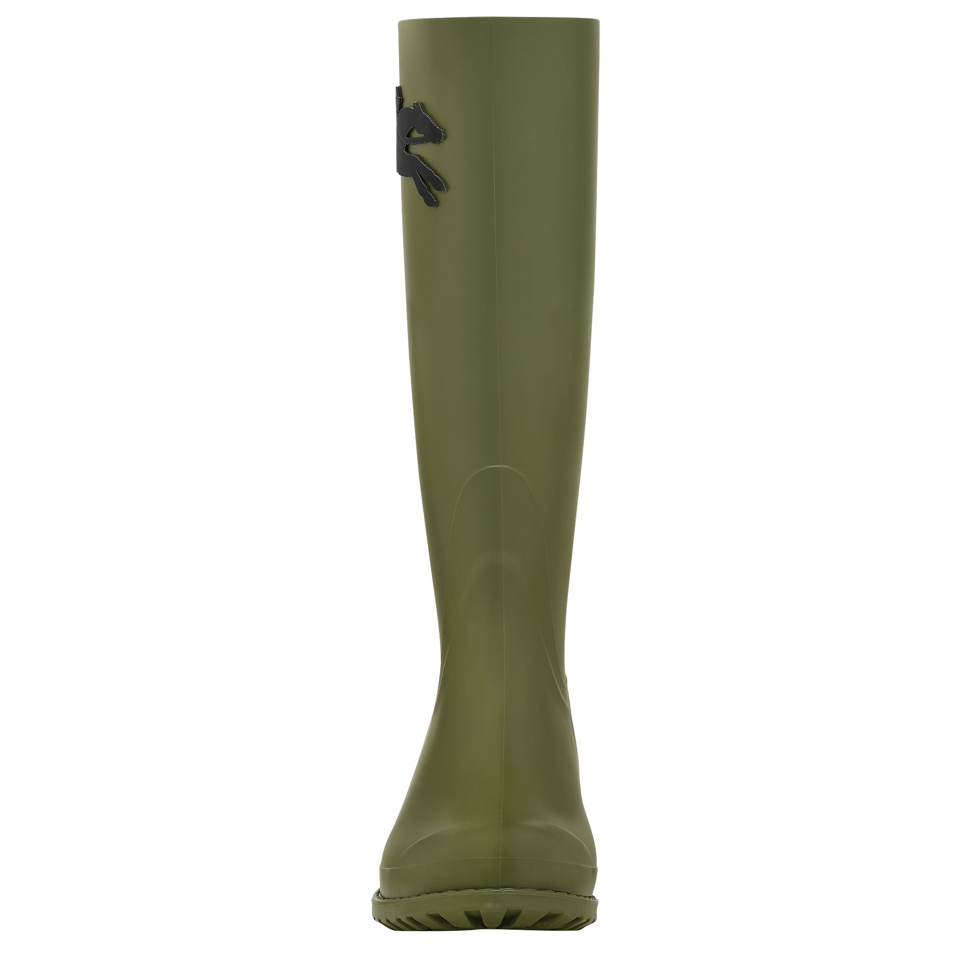 Flat boots, Khaki - View 4 of
4 - zoom in Cheval Longchamp Flat boots, Khaki
