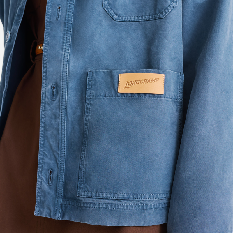 Jacket , Slate - Overdyed cotton  - View 5 of  5