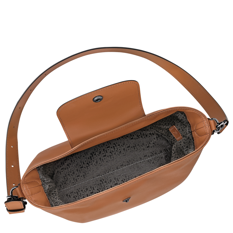 Le Pliage Xtra Shoulder bag , Cashew - Leather  - View 5 of  6