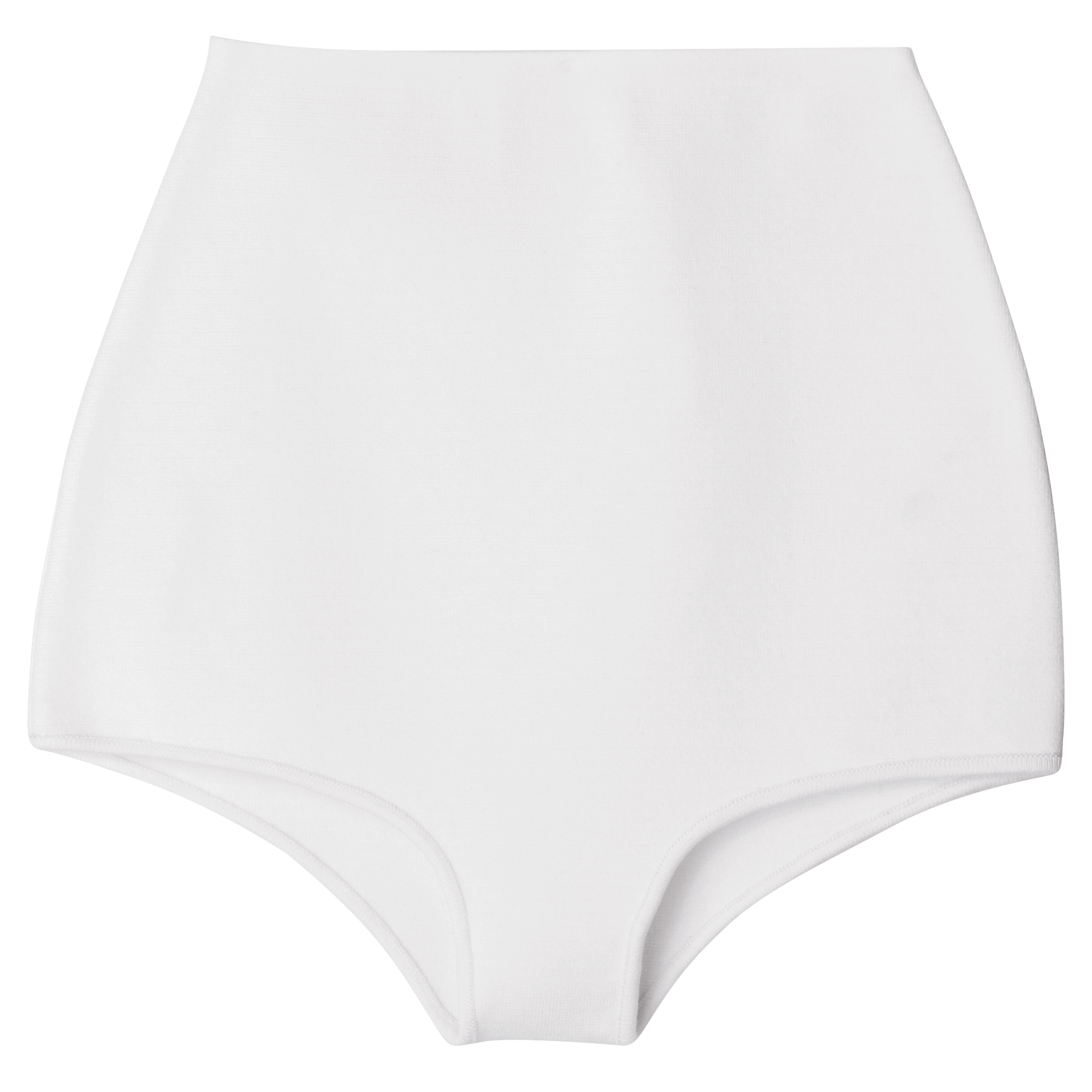 High-waisted panty, White - View 1 of
1 - zoom in null High-waisted panty, White
