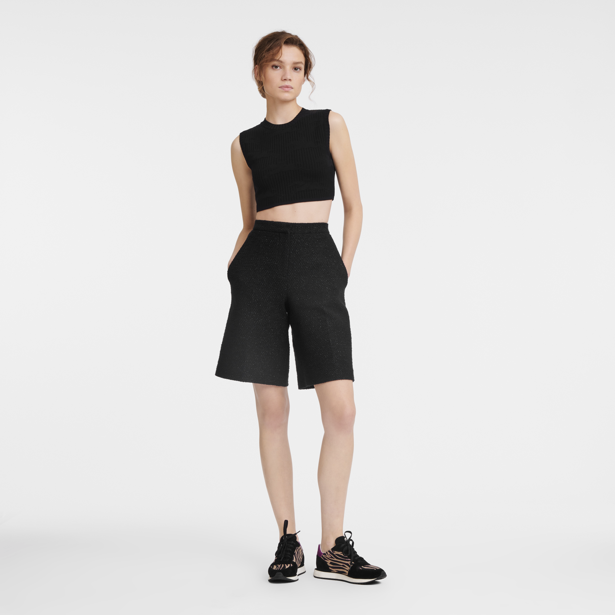 Bermuda shorts, Black - View 2 of
3 - zoom in null Bermuda shorts, Black