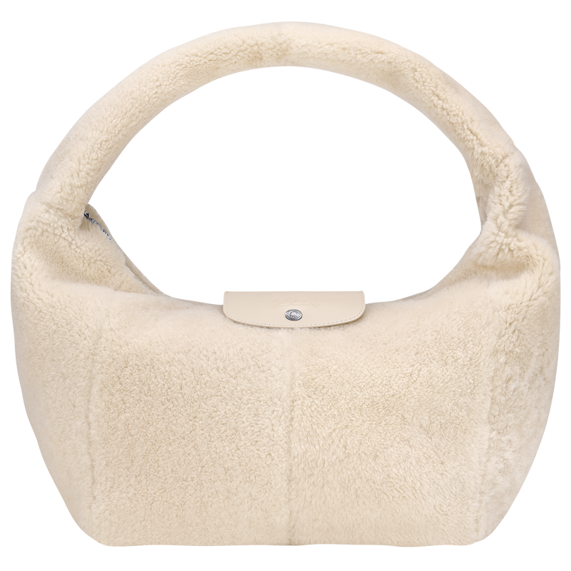 Le Pliage Xtra L Hobo bag , Ecru - Leather  - View 1 of  4