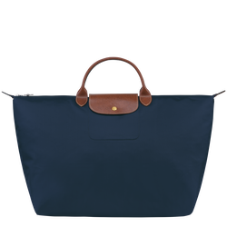 Le Pliage Original S Travel bag , Navy - Recycled canvas