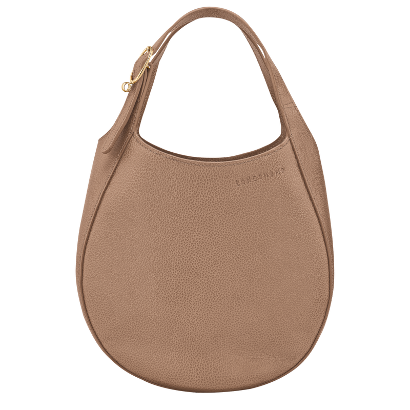 Le Foulonné S Handbag , Biscuit - Leather  - View 1 of  6