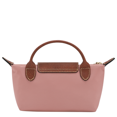 Le Pliage Original Pouch with handle, Pink Tea