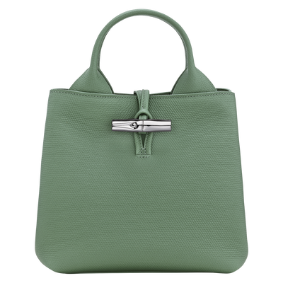 Le Roseau S Handbag , Oregano - Leather