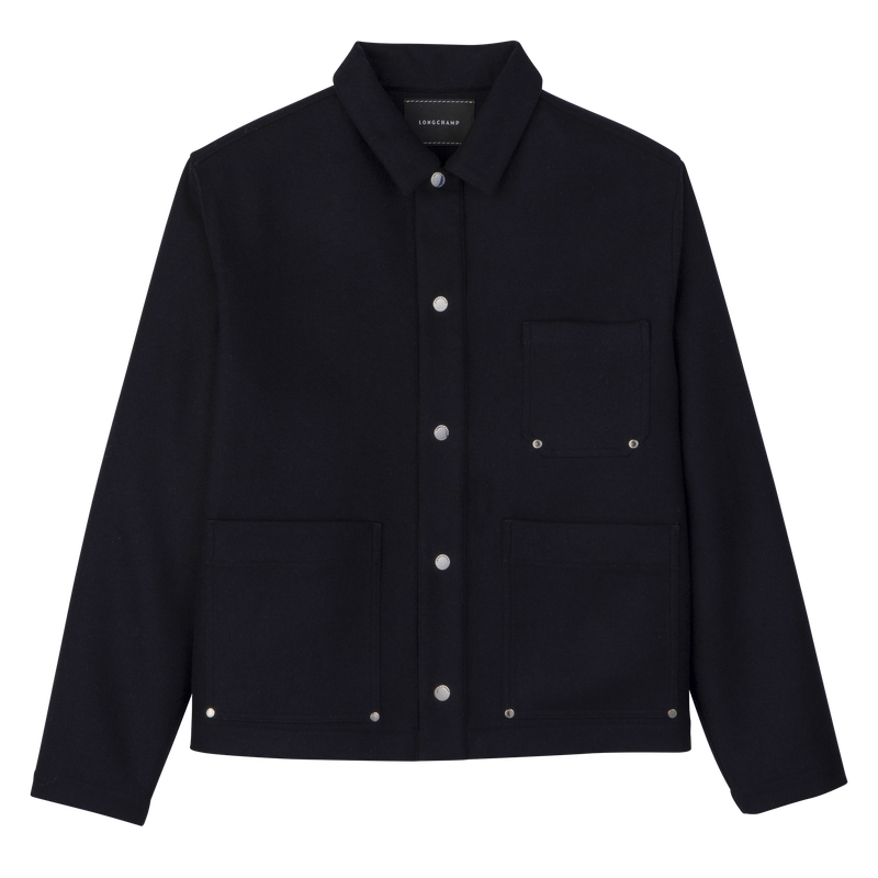 Jacket , Navy - Flannel  - View 1 of  4