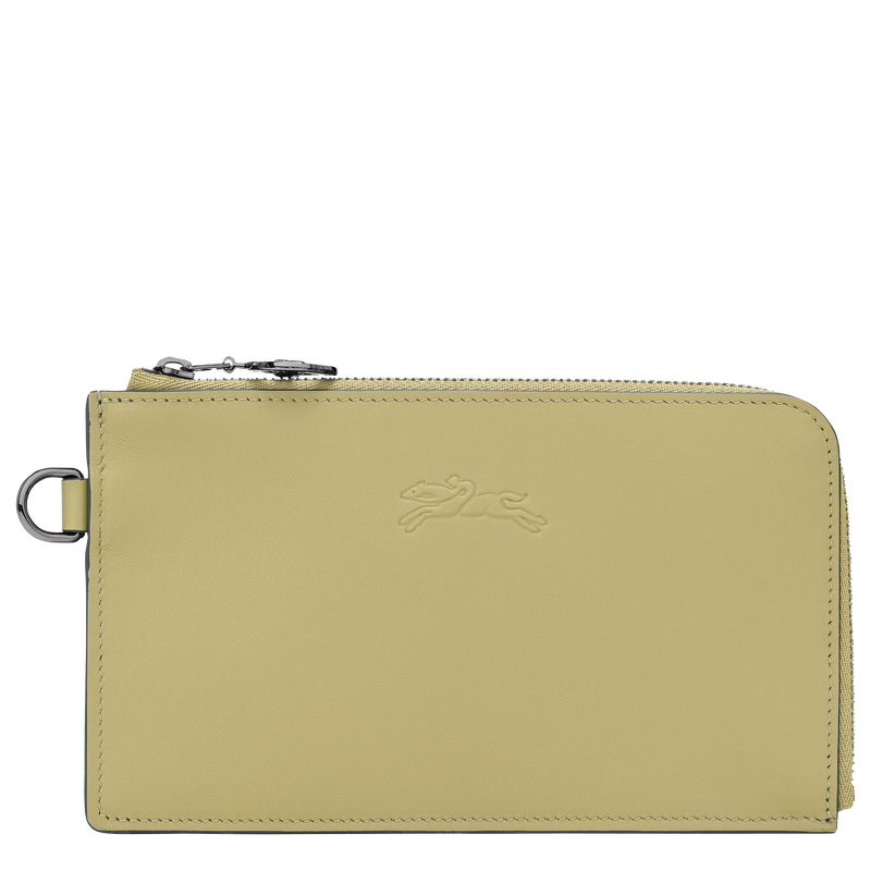 Le Pliage Xtra Pouch , Pistachio - Leather  - View 1 of  2