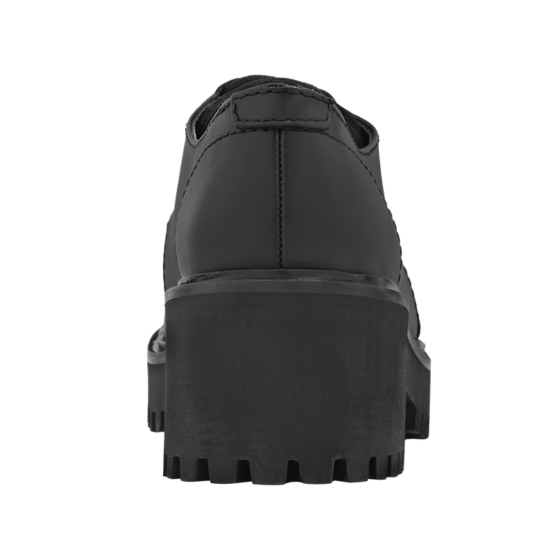 La Voyageuse Derby , Black - Leather  - View 3 of  4