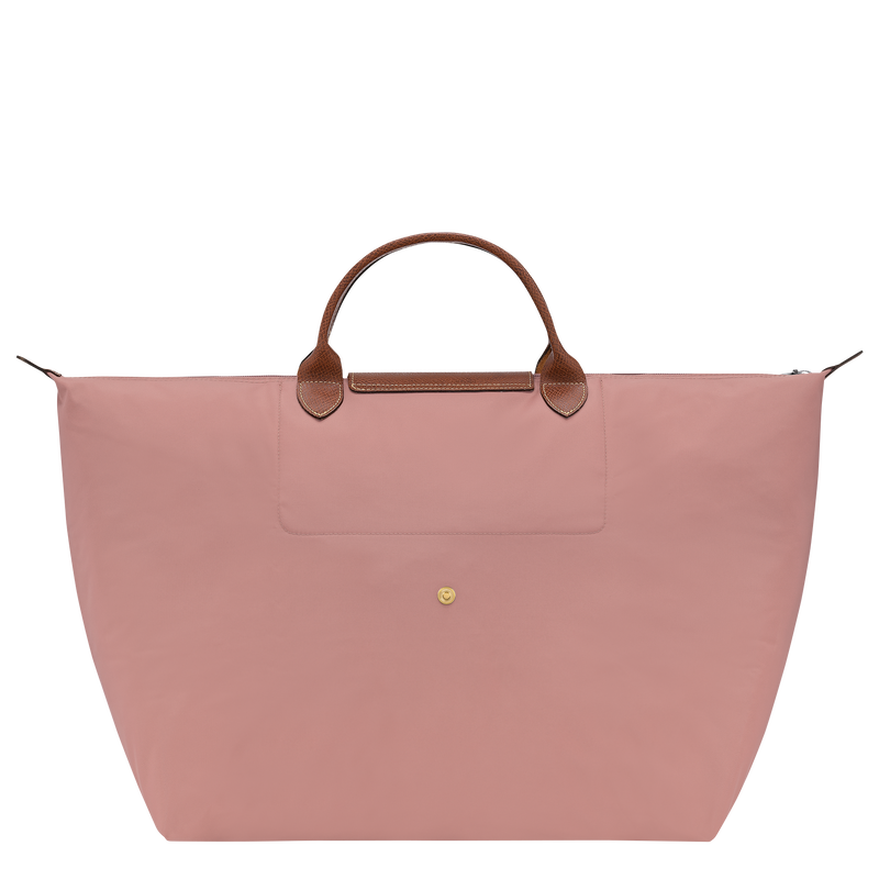 Le Pliage Original L Travel bag , Pink Tea - Recycled canvas  - View 4 of  7