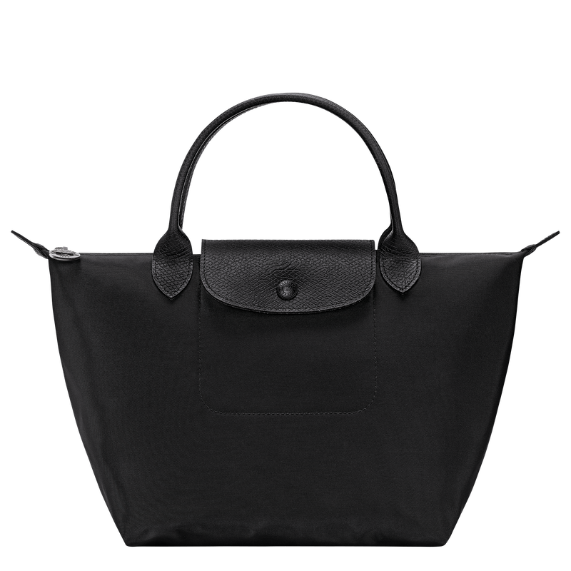 Le Pliage One S Handbag , Black - Recycled canvas  - View 1 of  7