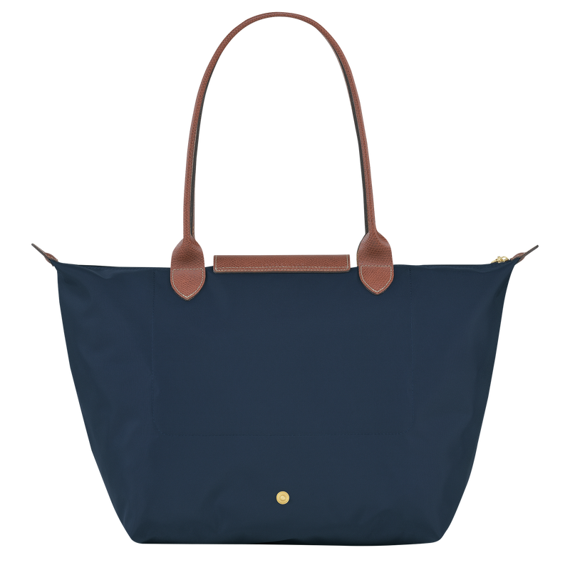 Le Pliage Original L Tote bag , Navy - Recycled canvas  - View 4 of  6