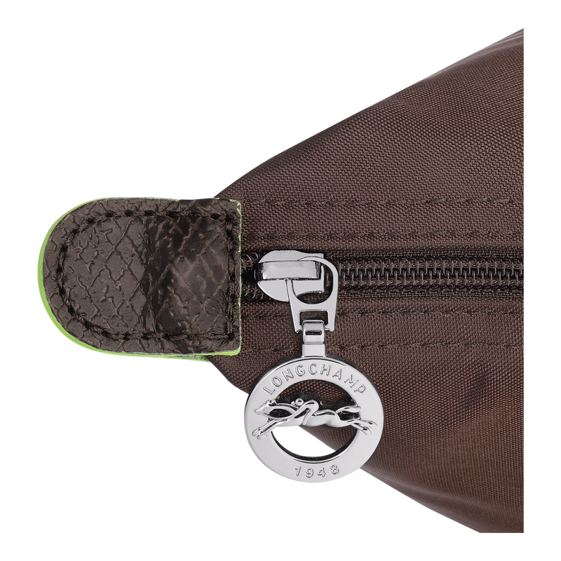 Le Pliage Green S Handbag , Mocha - Recycled canvas  - View 6 of  7