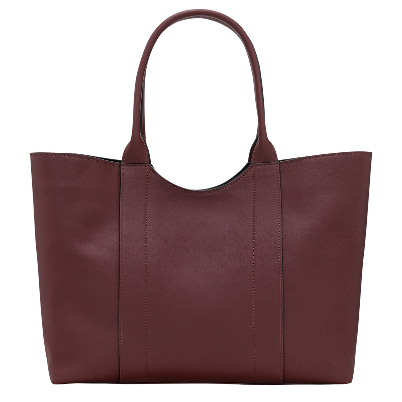 Longchamp 3D Shoulder bag , Burgundy - Leather  - View 4 of  4